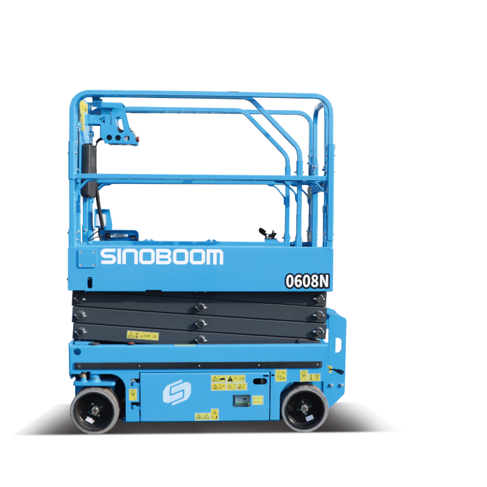 Plataforma Tijera SINOBOOM, modelo 0608N 8 Metros
