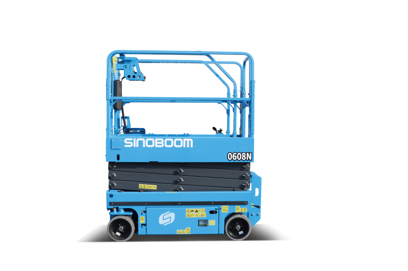 Plataforma Tijera SINOBOOM, modelo 0608N 8 Metros